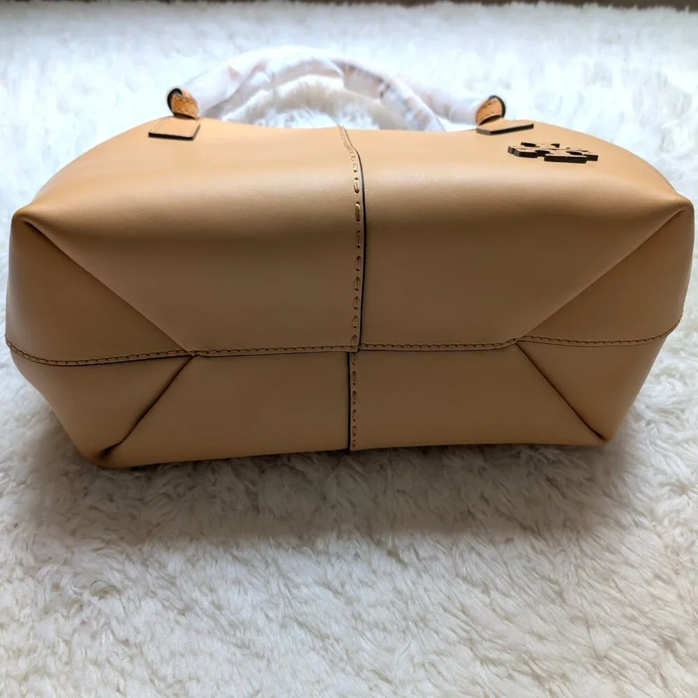 NWT Tory Burch McGraw Smooth Satchel (color: jackfruit)